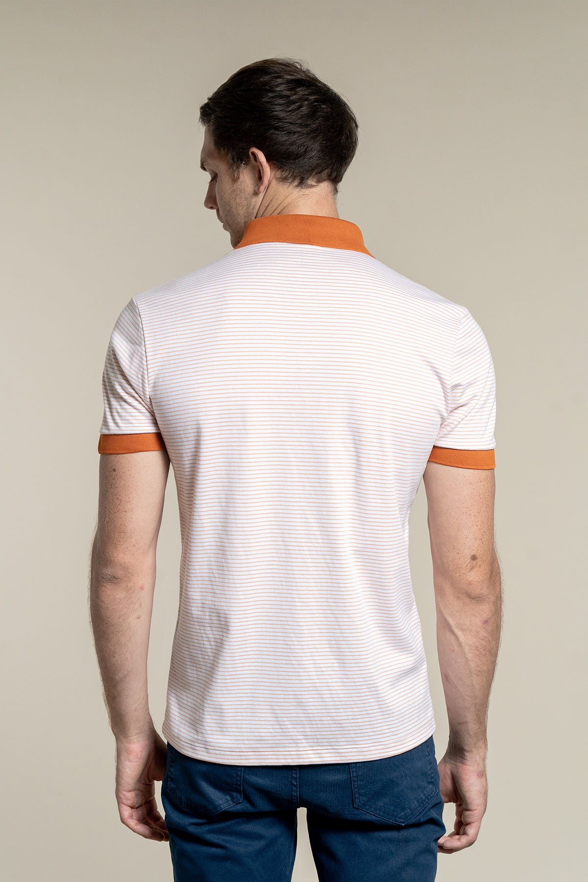 The Striped Polo Shirt Lacre