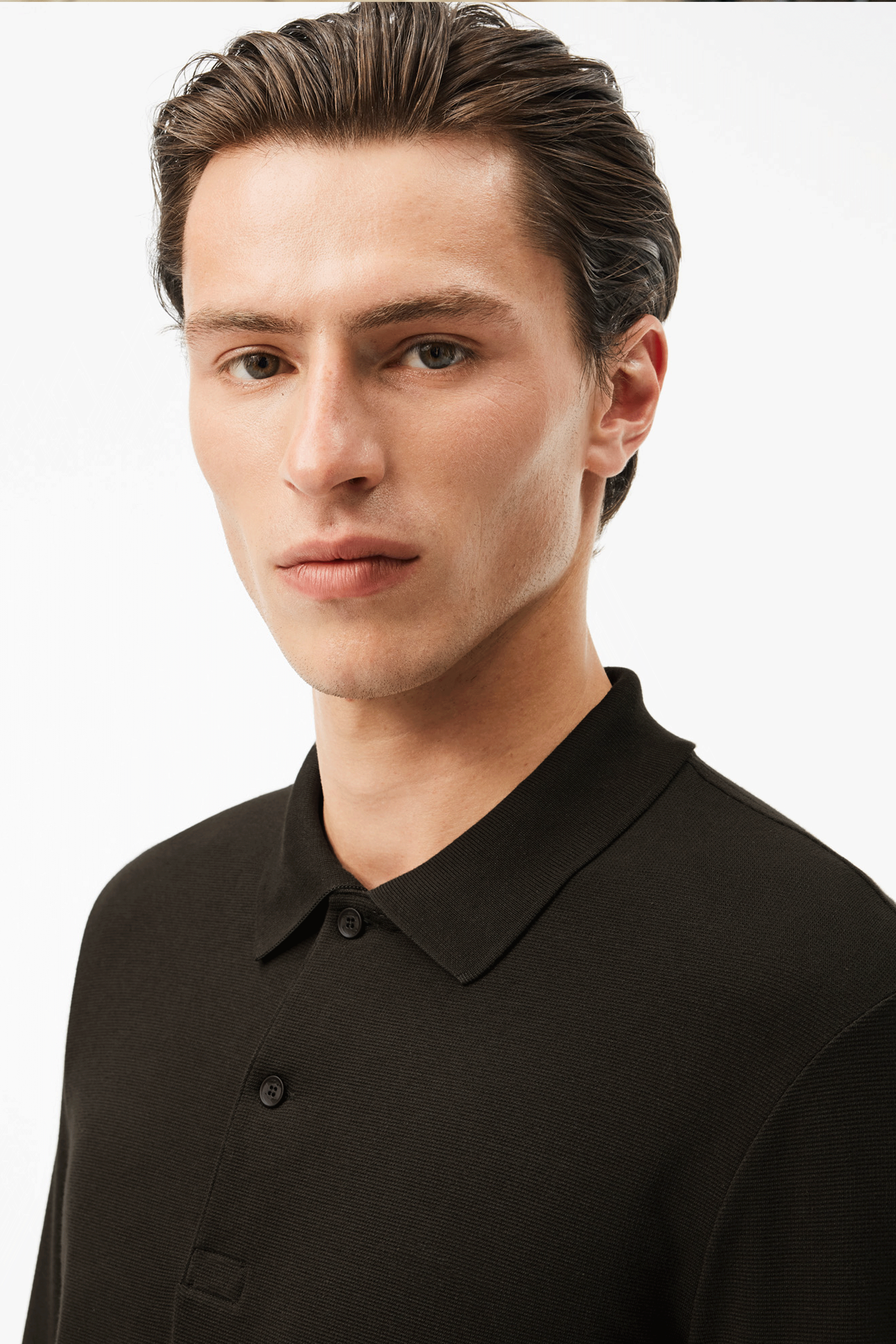 The Premium Pima Cotton Long Sleeve Polo Shirt
