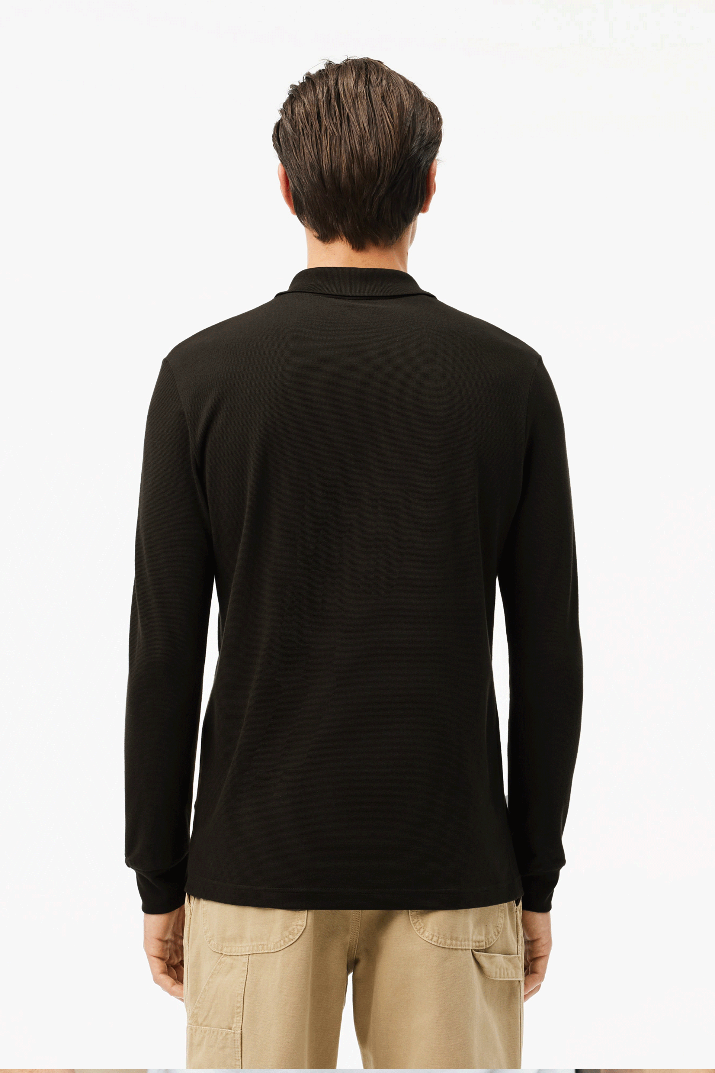 The Premium Pima Cotton Long Sleeve Polo Shirt