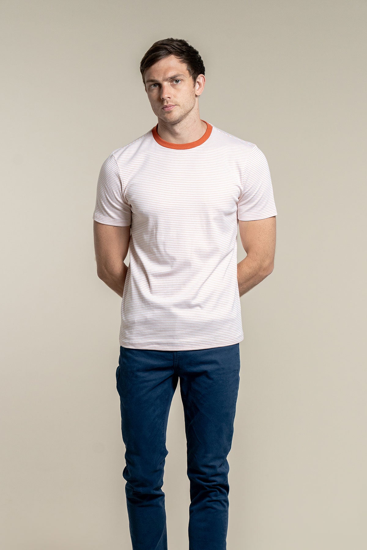 Striped Crew Neck Lacre
