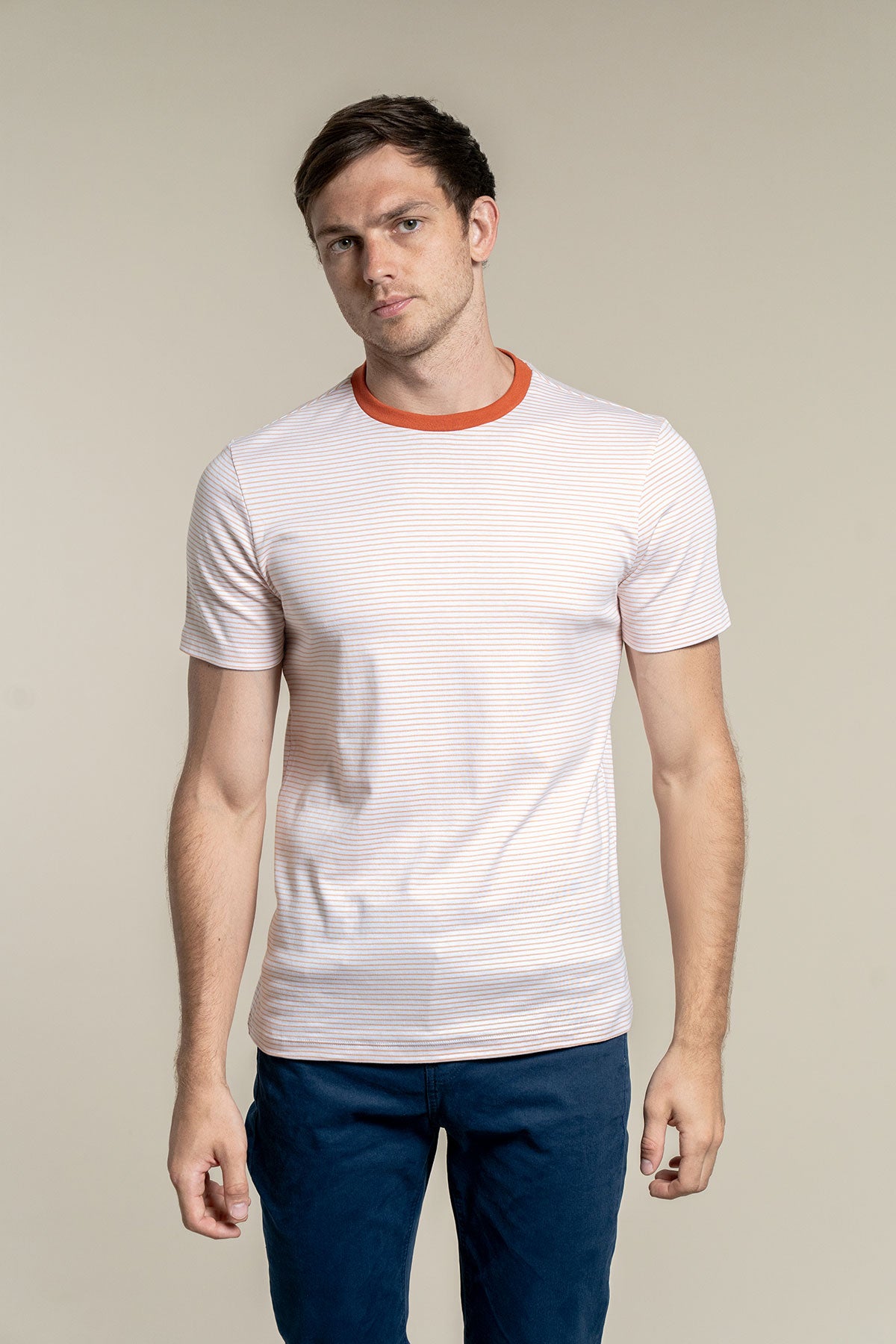 Striped Crew Neck Lacre